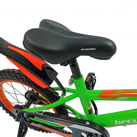 Bicicleta copii 12" BR Jasper, albastru/portocaliu, varsta 2-4 ani [7]