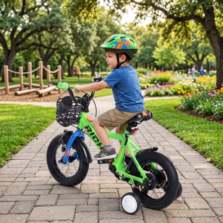 Bicicleta copii 12" RICH BABY Speedy, varsta 2-4 ani  [11]