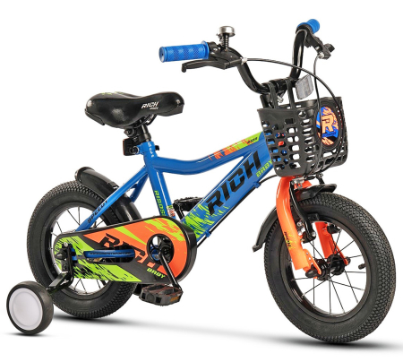 12" (varsta 2-4 ani) - Bicicleta copii 12" RICH BABY Speedy, varsta 2-4 ani 