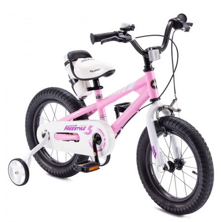 Bicicleta copii 12" ROYAL BABY Freestyle, verde, varsta 2-4 ani [3]