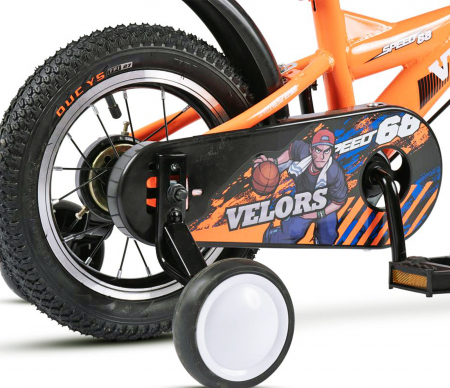 Bicicleta copii 12" VELORS Speed"68 V1201, varsta 2-4 ani [5]