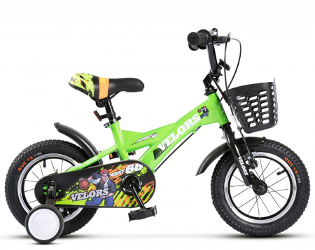 12" (varsta 2-4 ani) - Bicicleta copii 12" VELORS Speed"68 V1201, varsta 2-4 ani