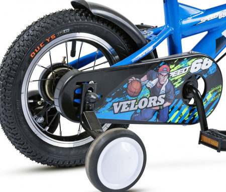 Bicicleta copii 12" VELORS Speed"68 V1201, varsta 2-4 ani [5]