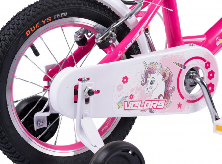 Bicicleta copii 12" VELORS Unicorn, varsta 2-4 ani [5]