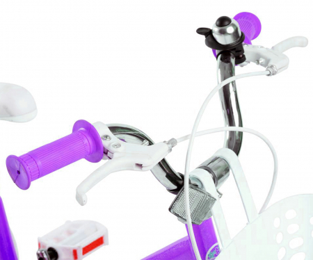 Bicicleta copii 12" VELORS Unicorn, varsta 2-4 ani [4]