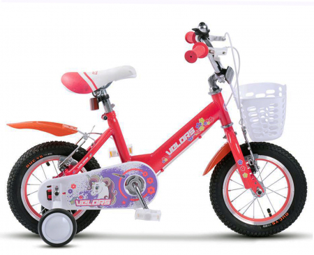 12" (varsta 2-4 ani) - Bicicleta copii 12" VELORS Unicorn, varsta 2-4 ani