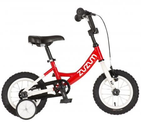 Bicicleta copii 12" ZUZUM Princess, rosu, varsta 2-4 ani [2]