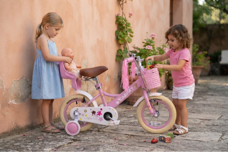 Bicicleta copii 14" CARPAT Happy Girl, frane V-Brake/torpedo, varsta 3-5 ani  [15]