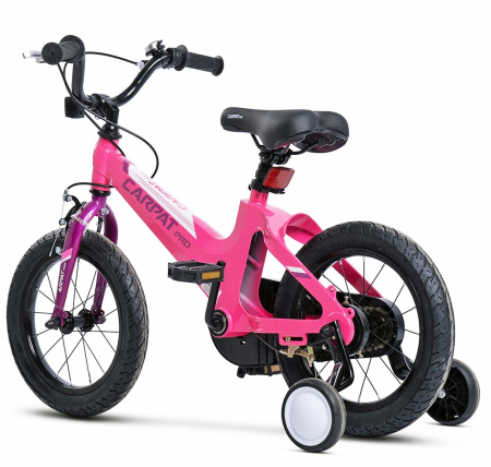Bicicleta copii 14" CARPAT Pro 14122, cadru aluminiu, frane V-Brake/tambur, varsta 3-5 ani [2]