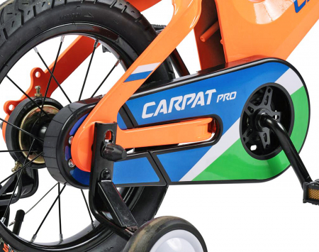 Bicicleta copii 14" CARPAT Pro 14122, cadru aluminiu, frane V-Brake/tambur, varsta 3-5 ani [5]