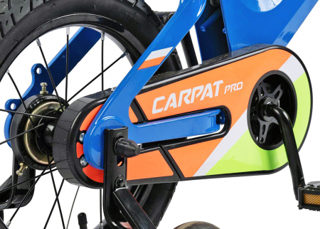 Bicicleta copii 14" CARPAT Pro 14122, cadru aluminiu, frane V-Brake/tambur, varsta 3-5 ani [5]