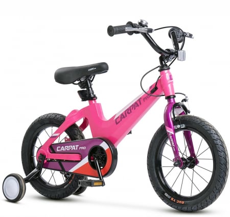 BICICLETE COPII - Bicicleta copii 14" CARPAT Pro 14122, cadru aluminiu, frane V-Brake/tambur, varsta 3-5 ani
