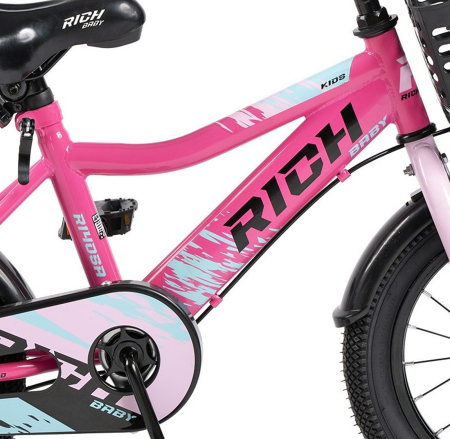 Bicicleta copii 14" RICH, varsta 3-5 ani  [9]