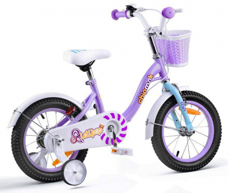 Bicicleta copii 14" ROYAL BABY ChipMunk Lalipop CMO1402C, roz, varsta 3-5 ani [1]