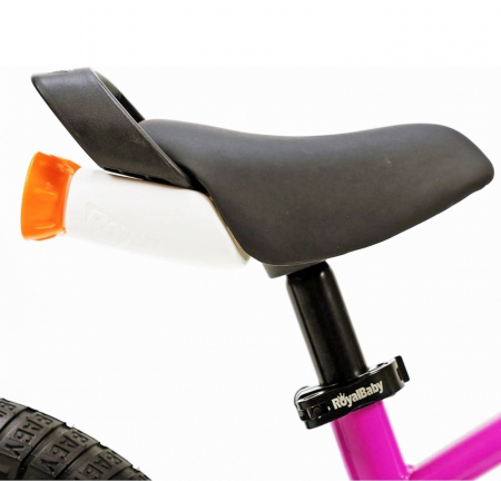 Bicicleta copii 14" ROYAL BABY Freestyle EZ, pedalier detasabil/suport picioare, galben, varsta 3-5 ani [8]