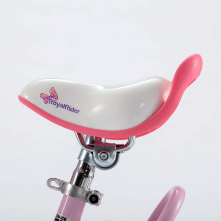 Bicicleta copii 14" ROYAL BABY  Jenny, alb/roz, varsta 3-5 ani [4]