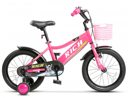 Bicicleta copii 14" RICH Cosmos R1405, varsta 3-5 ani [1]