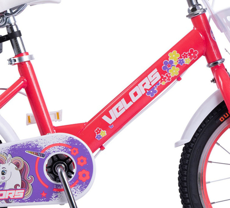 Bicicleta copii 14" VELORS Unicorn, varsta 3-5 ani  [9]
