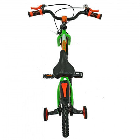 Bicicleta copii 16" BR Jasper, albastru/portocaliu, varsta 4-6 ani [9]