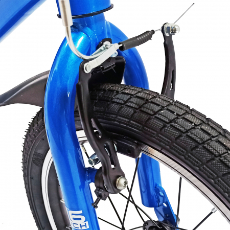 Bicicleta copii 16" BR Kids Sports, mov, varsta 4-6 ani [4]