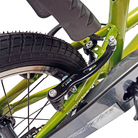 Bicicleta copii 16" BR Kids Sports, mov, varsta 4-6 ani [7]