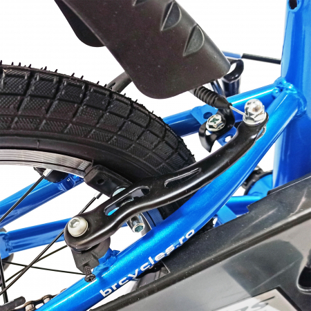 Bicicleta copii 16" BR Kids Sports, mov, varsta 4-6 ani [5]