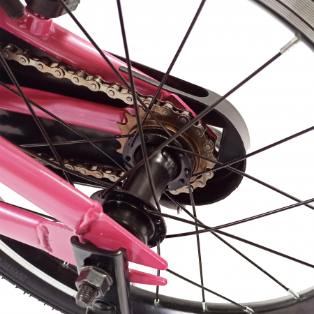 Bicicleta copii 16" BR Kids Sports, mov, varsta 4-6 ani [7]