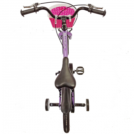 Bicicleta copii 16" BR Kids Sports, mov, varsta 4-6 ani [12]