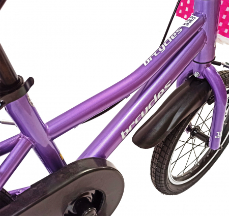 Bicicleta copii 16" BR Kids Sports, mov, varsta 4-6 ani [11]