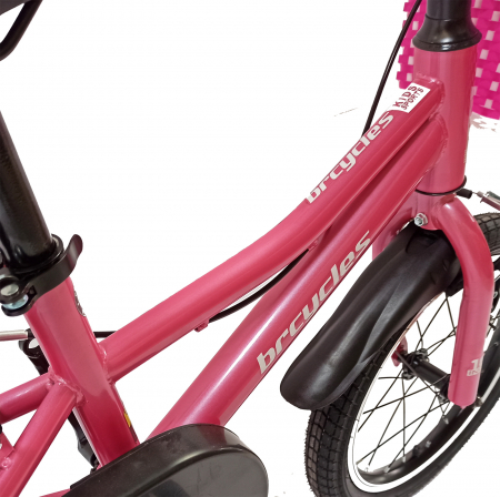 Bicicleta copii 16" BR Kids Sports, mov, varsta 4-6 ani [11]