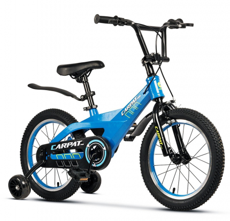 16" (varsta 4-6 ani) - Bicicleta copii 16" CARPAT Pro 16119, cadru aluminiu, frane V-Brake/tambur, varsta 4-6 ani