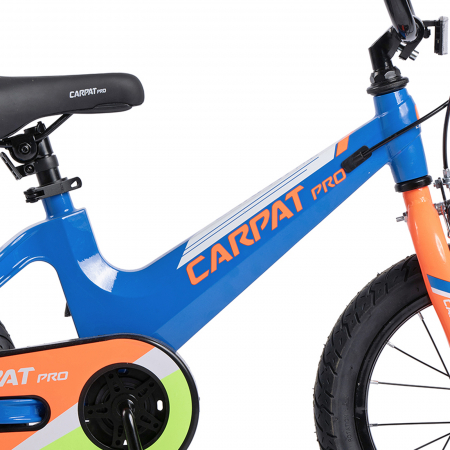Bicicleta copii 16" CARPAT Pro 16122, cadru aluminiu, frane V-Brake/tambur, varsta 4-6 ani [8]