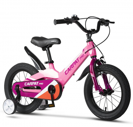 16" (varsta 4-6 ani) - Bicicleta copii 16" CARPAT Pro 16122, cadru aluminiu, frane V-Brake/tambur, varsta 4-6 ani