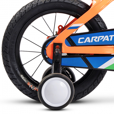 Bicicleta copii 16" CARPAT Pro 16122, cadru aluminiu, frane V-Brake/tambur, varsta 4-6 ani [6]