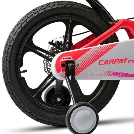 Bicicleta copii 16" CARPAT Pro 16144, cadru aluminiu full-suspension, jante magneziu, varsta 4-6 ani [6]