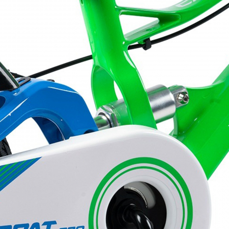 Bicicleta copii 16" CARPAT Pro 16144, cadru aluminiu full-suspension, jante magneziu, varsta 4-6 ani [7]