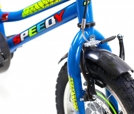 Bicicleta copii 16" DHS Speedy 1601, albastru, varsta 4-6 ani [3]