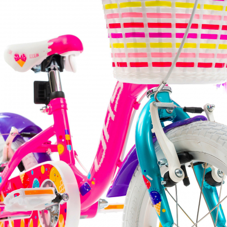 Bicicleta copii 16" DHS Summer, varsta 4-6 ani [3]