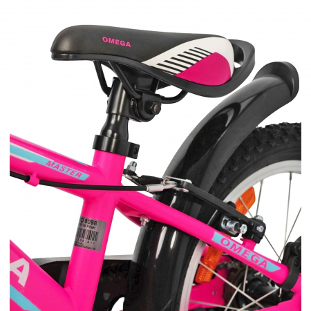 Bicicleta copii 16" OMEGA Master alb, varsta 4-6 ani [5]