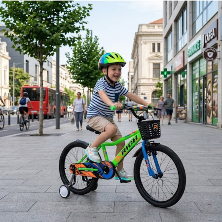 Bicicleta copii 16" RICH Speedy, varsta 4-6 ani  [11]