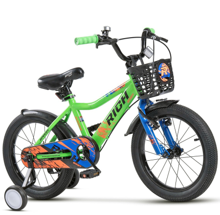 16" (varsta 4-6 ani) - Bicicleta copii 16" RICH Speedy, varsta 4-6 ani 