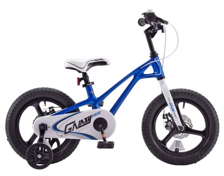 Bicicleta copii 16" ROYAL BABY ChipMunk Galaxy, cadru si roti magneziu, frane disc, roz, varsta 4-6 ani [2]
