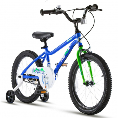 16" (varsta 4-6 ani) - Bicicleta copii 16" ROYAL BABY ChipMunk Summer, fucsia, varsta 4-6 ani