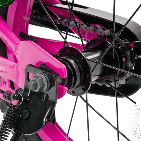 Bicicleta copii 16" ROYAL BABY Freestyle EZ, pedalier detasabil/suport picioare, negru/galben, varsta 4-6 ani [3]