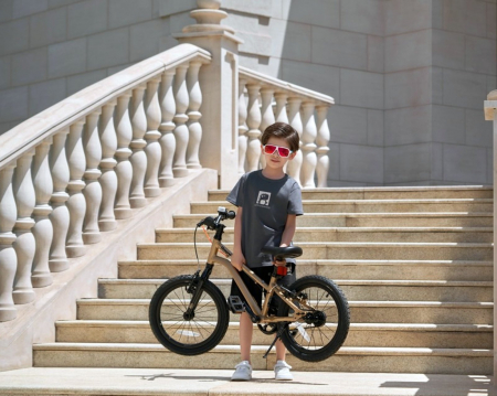 Bicicleta copii 16" ROYAL BABY Kable-Belt, cadru aluminiu SuperLight, transmisie pe curea, albastru,  varsta 4-6 ani [5]