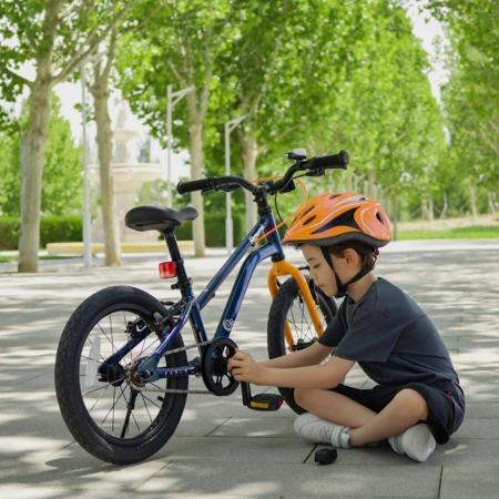 Bicicleta copii 16" ROYAL BABY Kable-EZ, cadru aluminiu, albastru, varsta 4-6 ani [2]