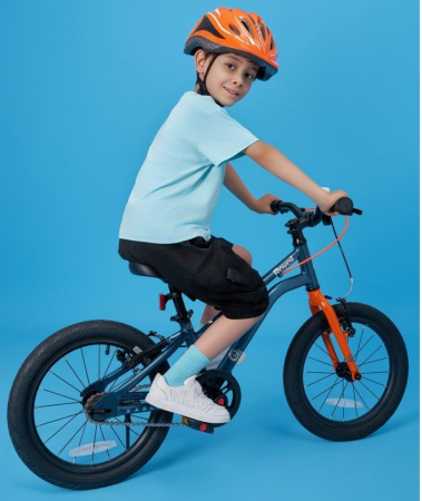 Bicicleta copii 16" ROYAL BABY Kable-EZ, cadru aluminiu, albastru, varsta 4-6 ani [7]