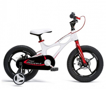 Bicicleta copii 16" ROYAL BABY Space Shuttle, cadru si roti magneziu, negru, varsta 4-6 ani [1]