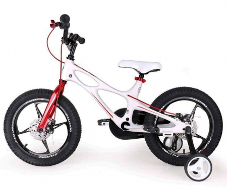 Bicicleta copii 16" ROYAL BABY Space Shuttle, cadru si roti magneziu, negru, varsta 4-6 ani [2]