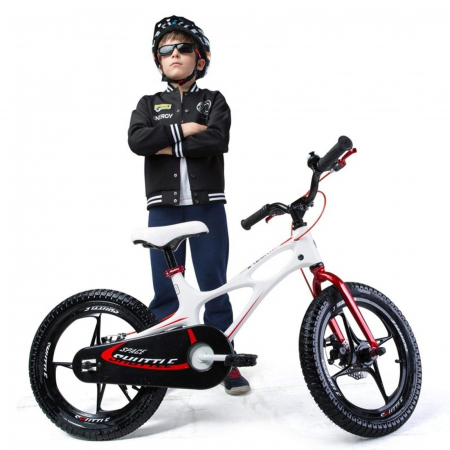 Bicicleta copii 16" ROYAL BABY Space Shuttle, cadru si roti magneziu, negru, varsta 4-6 ani [4]